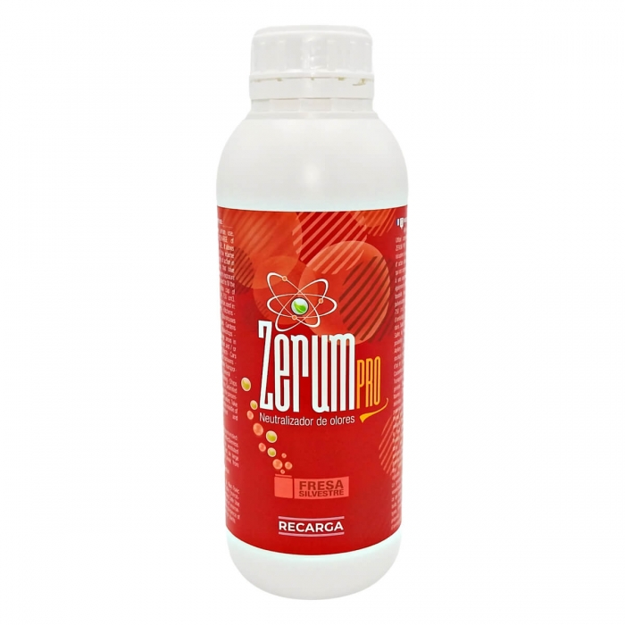 Zerum Pro Recarga 1L con aroma a Fresas silvestres