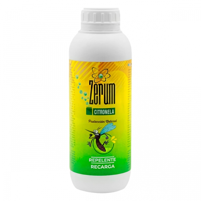 Zerum Pro Recarga Repelente 1L Citronela