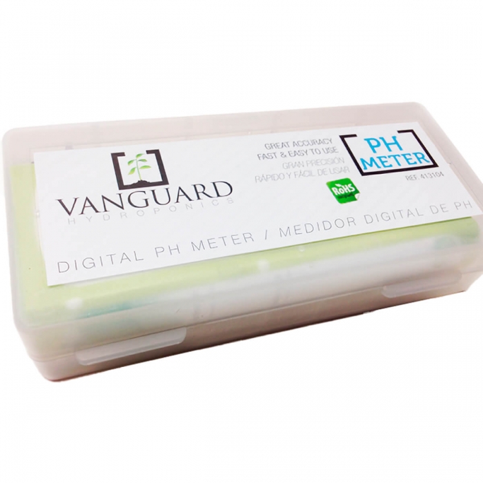 MEDIDOR DE PH DIGITAL Vanguard caja.