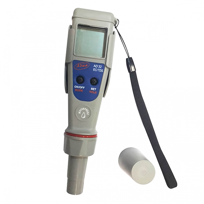 AWDA WATERPROOF AD32 MEDIDOR DE EC tapa.
