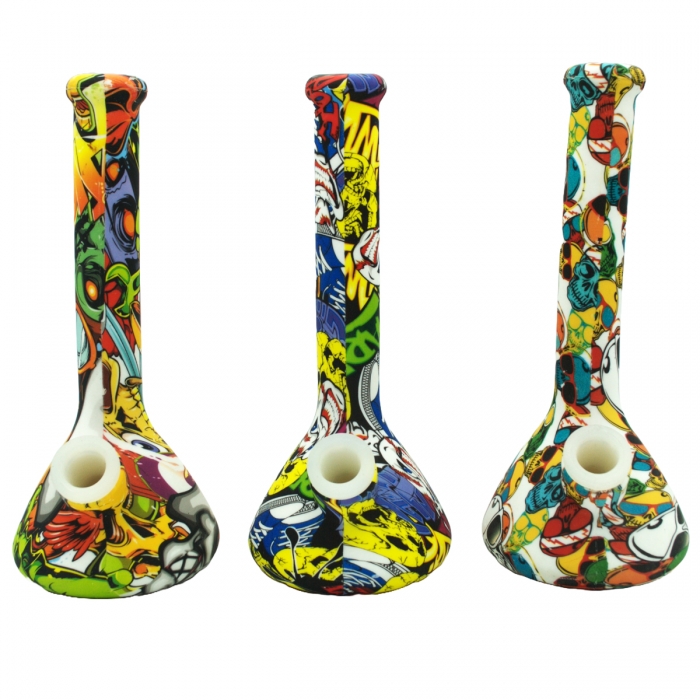 Bong Silicona dibujos todos varios modelos