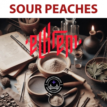Semillas de marihuana feminizadas SOUR PEACHES (Purple City Genetics)