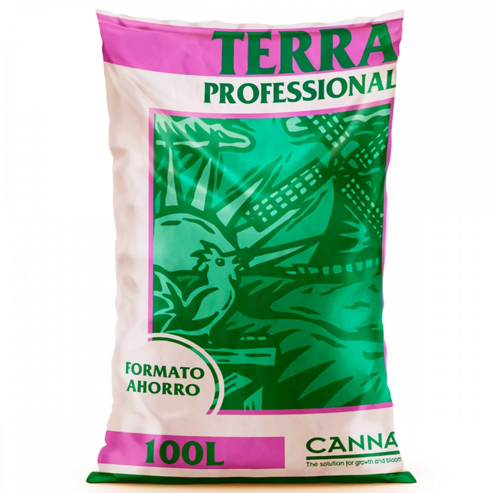 Sustrato para marihuana TERRA PROFESIONAL 50L  cultivo de cannabis interior y exterior.