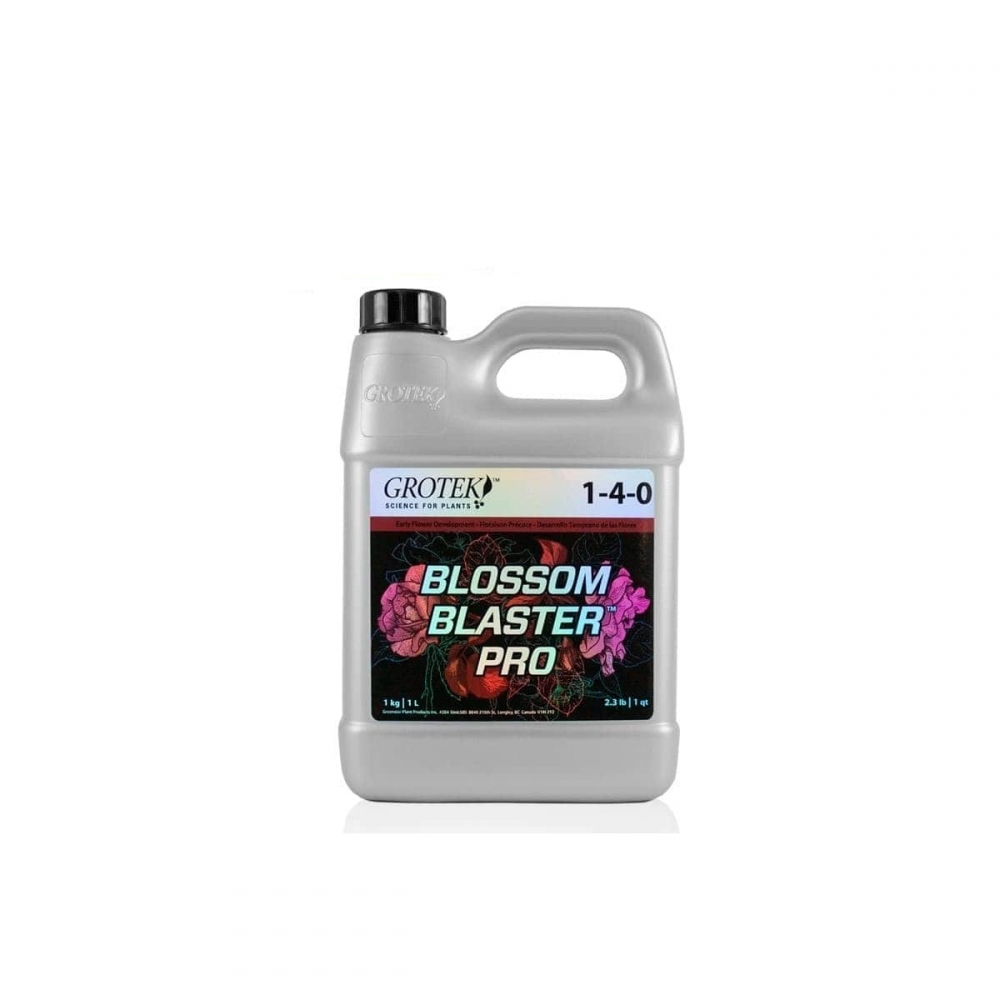 Blossom Blaster Pro de Grotek - Estimulador de floración y acelerador para marihuana. - 1L