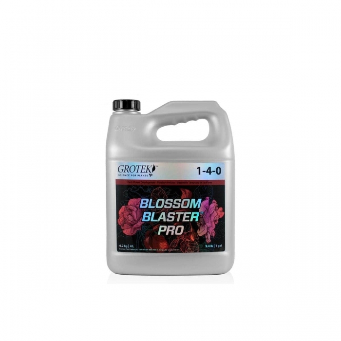 Blossom Blaster Pro de Grotek - Estimulador de floración y acelerador para marihuana. 4L