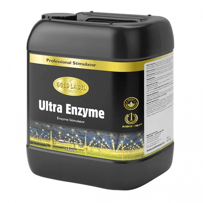 ULTRA ENZYME (Gold Label) con enzimas descomponedoras.