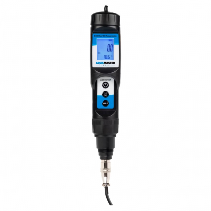 medidor de ec con sonda. CONDUCTIVIMETRO SUELO Y TEMPERATURA E300 PRO Aquamaster