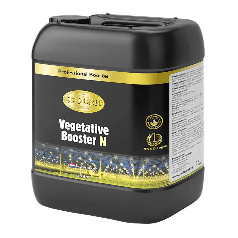 VEGETATIVE BOOSTER N (Gold Label) fertilizante de crecimiento 5L