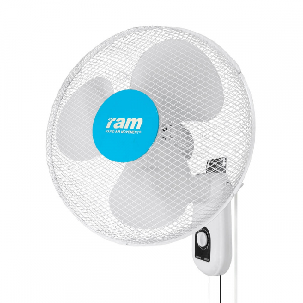 VENTILADOR DE PARED RAM 3 VELOCIDADES para cultivo de interior.