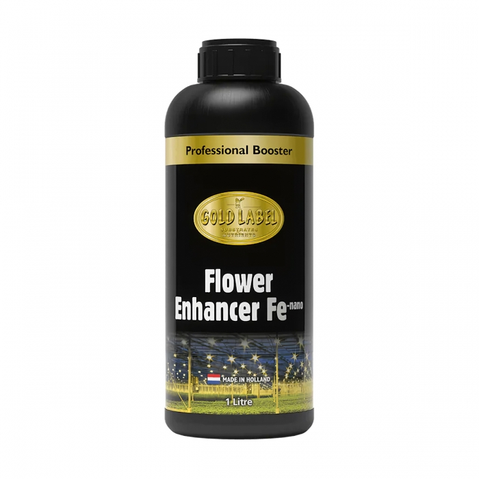 POTENCIADOR FLORACION FE NANO (Gold Label) abono para cultivo 1L