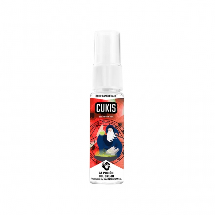 CUKIS SANDIA (Cannaboom) ambientador camuflador de olores envase 12ml.