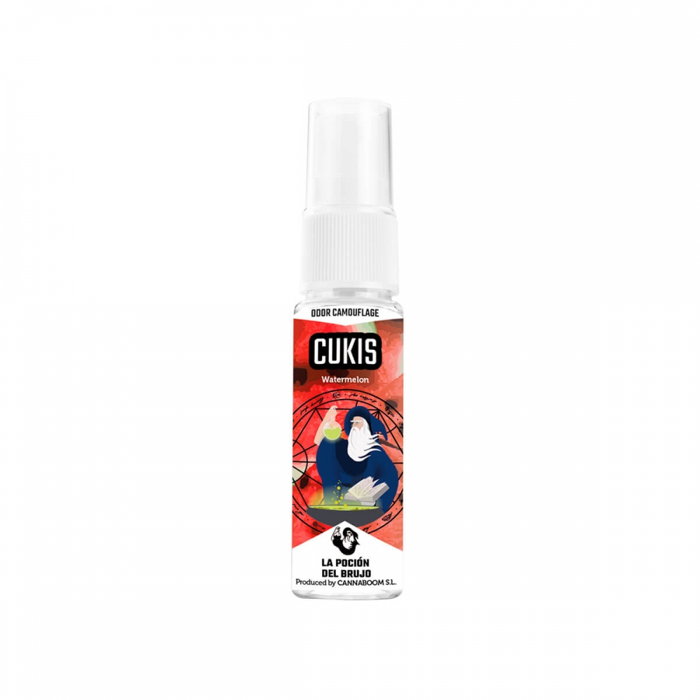 CUKIS SANDIA (Cannaboom) ambientador camuflador de olores envase 12ml.