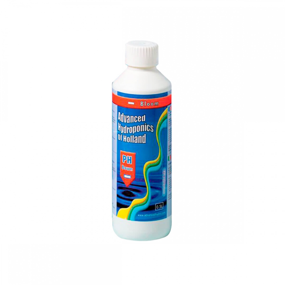 PH DOWN BLOOM (Advanced Hydroponics) Envase de 500ml