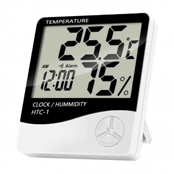 TERMOHIGROMETRO PANTALLA GRANDE SIN SONDA SPIDERLUX parte delantera