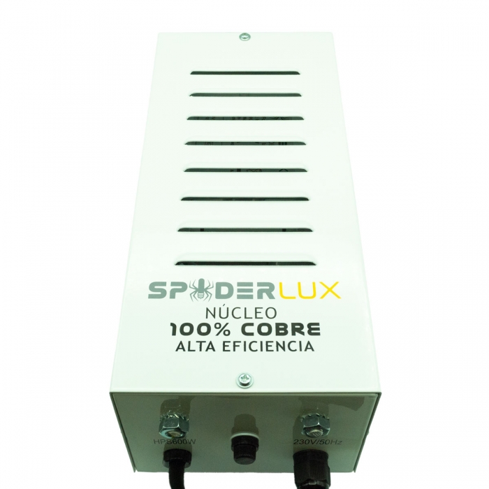 BALASTRO SPIDERLUX MAGNETICO 600W vista aérea