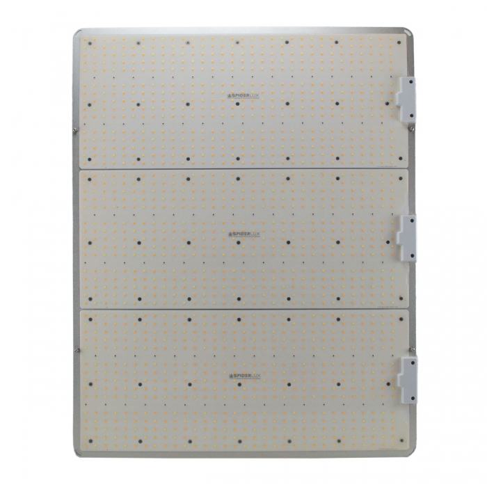 Placa LED 600W Spiderlux Modelo Q - vista frontal