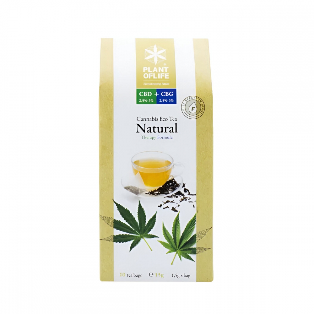 TE BIO 2,5%-3% CBD + CBG ECO (Plant of Life) infusión con mezcla de cannabinoides