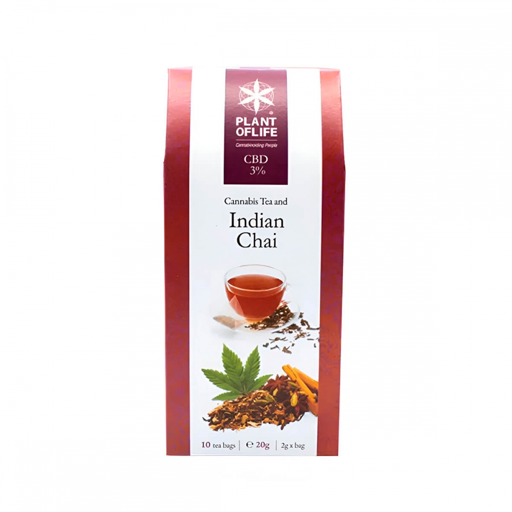 TE INDIAN CHAI 3% CBD (Plant of Life) infusiones