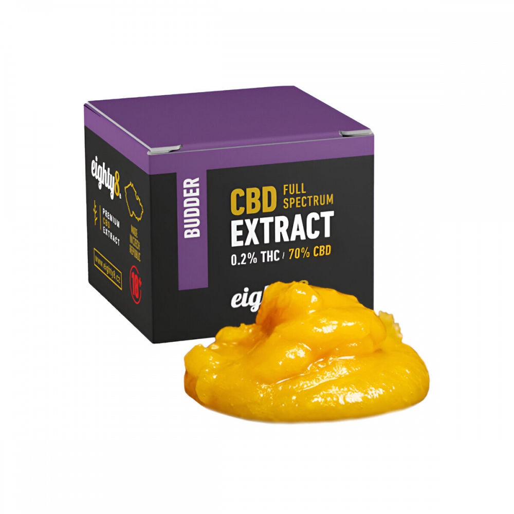 HASH CBD BUDDER 1G (Eighty8) Concentrado cremoso de cannabis