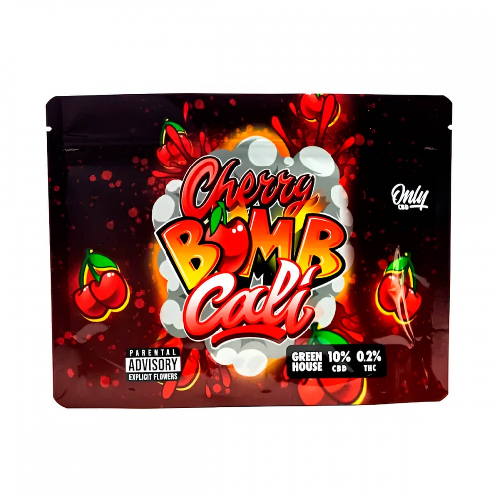 FLORES CBD CHERRY BOMB CALI OG (Only CBD) cogollos de alta calidad 10gr