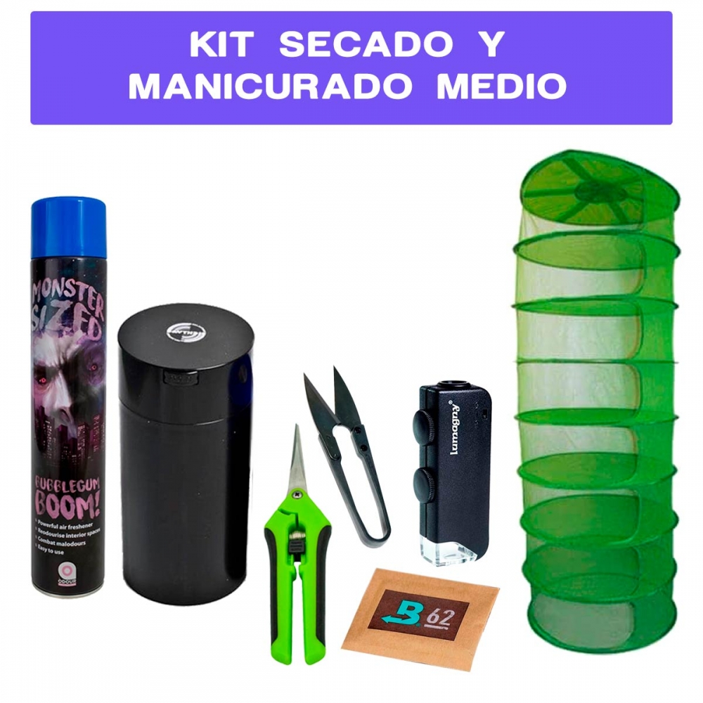 KIT DE SECADO Y MANICURADO MEDIO