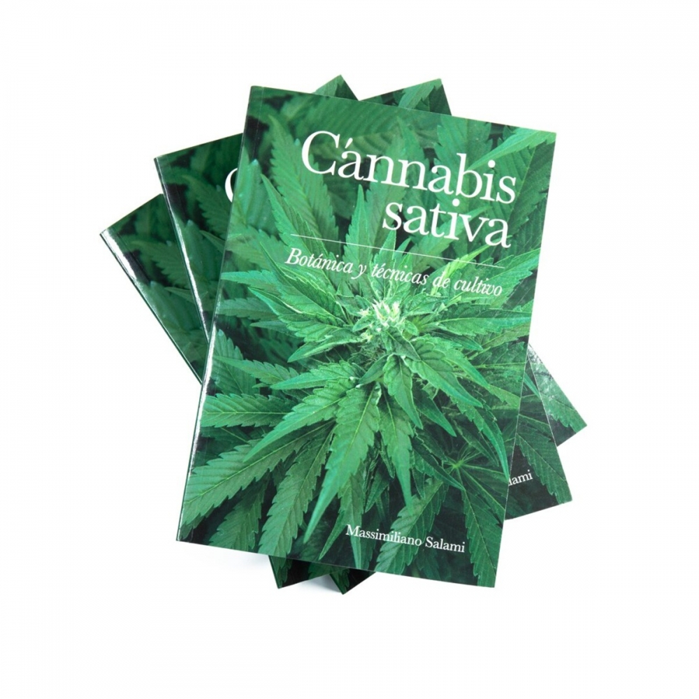 LIBRO CANNABIS SATIVA (ESPAÑOL) ilustración