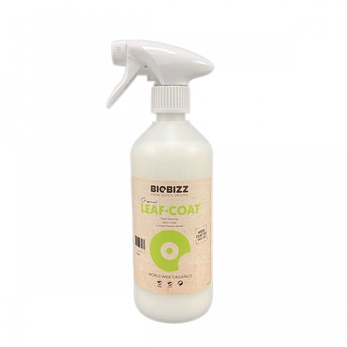 LEAF COAT (BioBizz) Envase de 0.5L protector para las plantas.