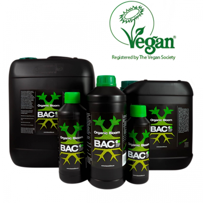 Organic Bloom de B.A.C. - Abono de floración orgánico para marihuana Diferentes formatos.