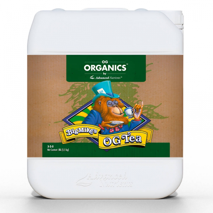 BIGMIKE'S OG TEA ORGANICS (Advanced Nutrients) envase de 5 y 10L.