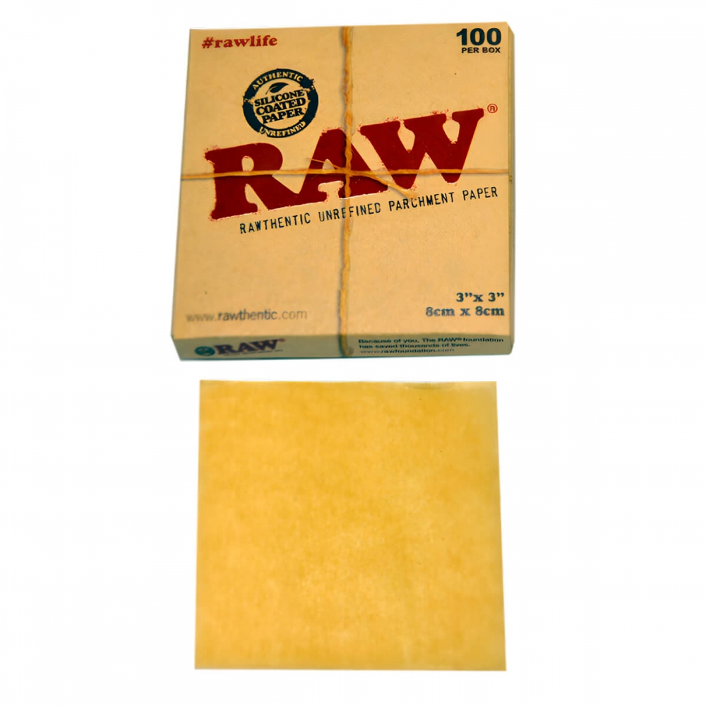 Papel de cera BHO RAW 100 hojas.