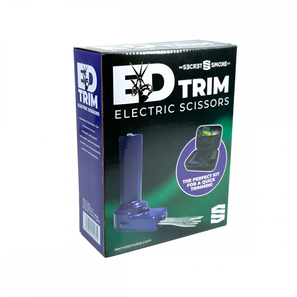 TIJERAS ELECTRICAS ED TRIM (Secret Smoke) Caja.