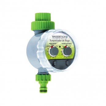 PROGRAMADOR DE RIEGO ANALOGICO WASSERTECH perspectiva.