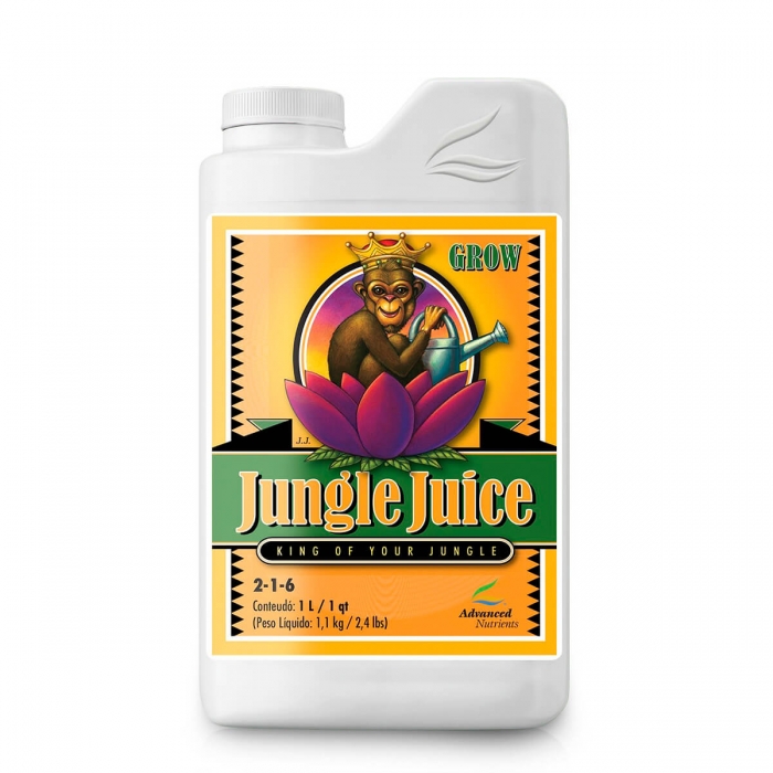 Jungle Juice Grow A&B (Advanced Nutrients) - Abono de crecimiento para marihuana.