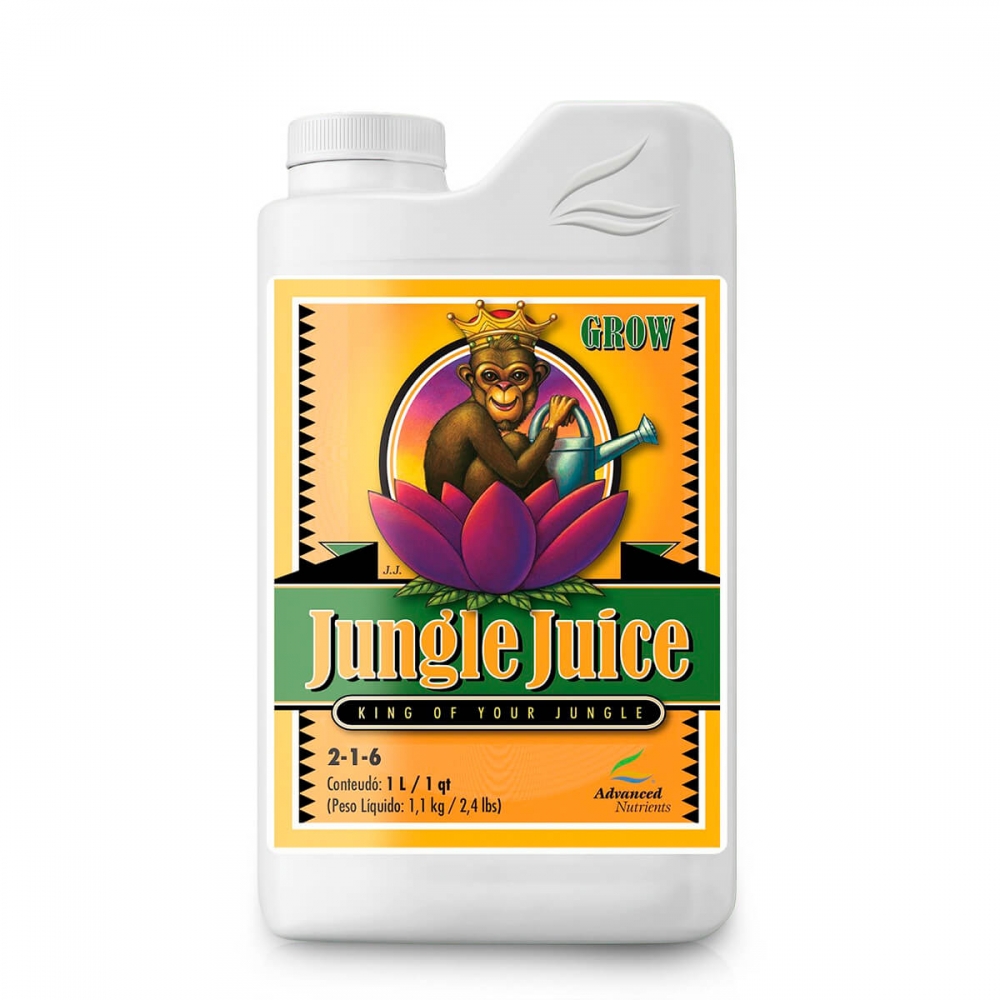 Jungle Juice Grow A&B (Advanced Nutrients) - Abono de crecimiento para marihuana.