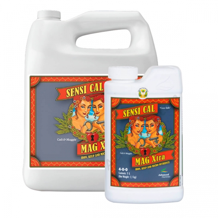 Sensi CAL-MAG Xtra (Advanced Nutrients) formatos de 1L y 5L.