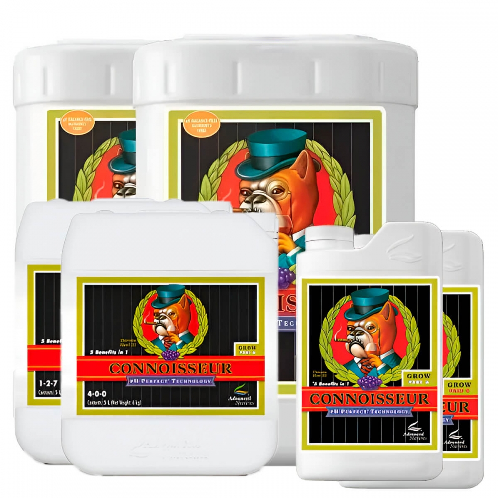 CONNOISSEUR GROW A+B (Advanced Nutrients) Abono base de crecimiento, diferentes formatos.