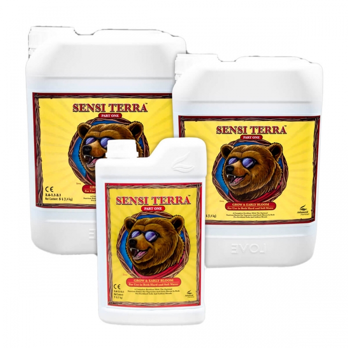 Sensi Terra Part One de Advanced Nutrients para cultivo profesional.