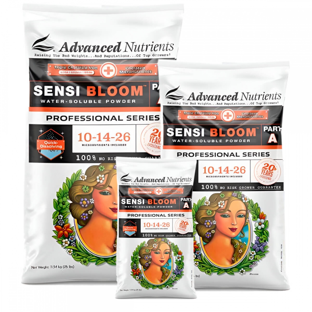 WSP SENSI BLOOM A Advanced nutrients, abono sólido.