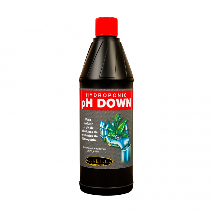 PH DOWN (Growth Technology) Reductor de PH concentrado 1L.