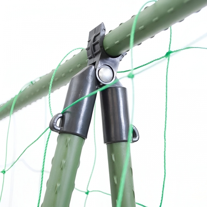 CLIP ENTUTORAR A-TYPE 8MM ejemplo de colocación.