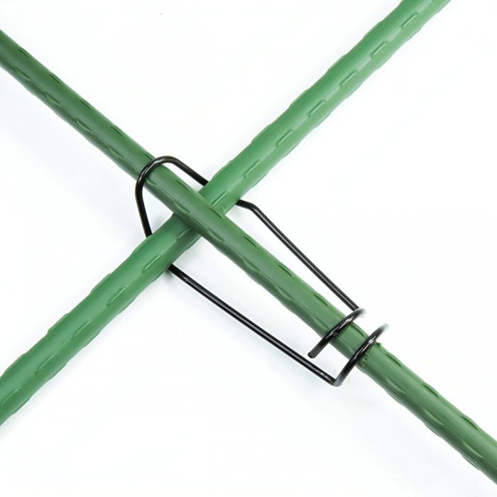 CLIP ENTUTORAR MUELLE 8MM (10 UDS) para guiar los cultivos.