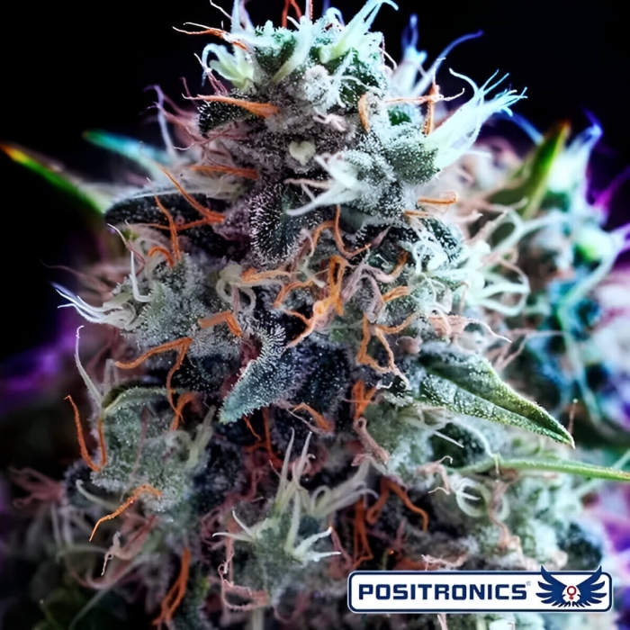CBD+ BLACK WIDOW (Positronic Seeds) Semillas de marihuana feminizadas bajas en THC.