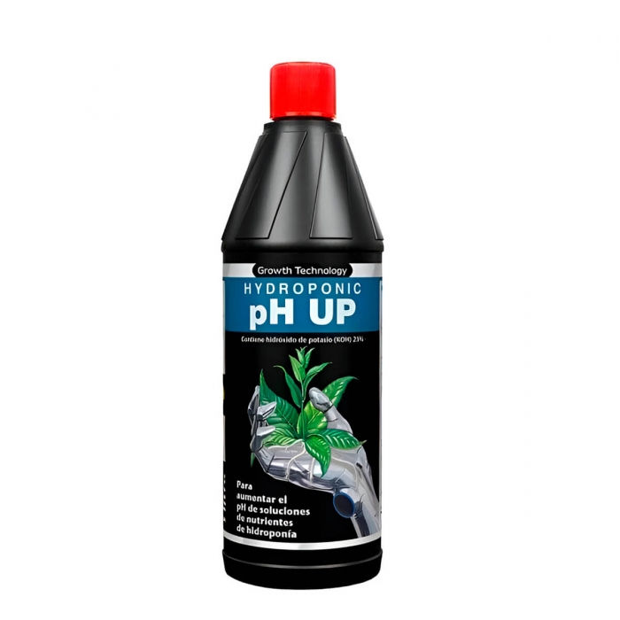PH UP (Growth Technology) 1L para corregir la acidez del agua.