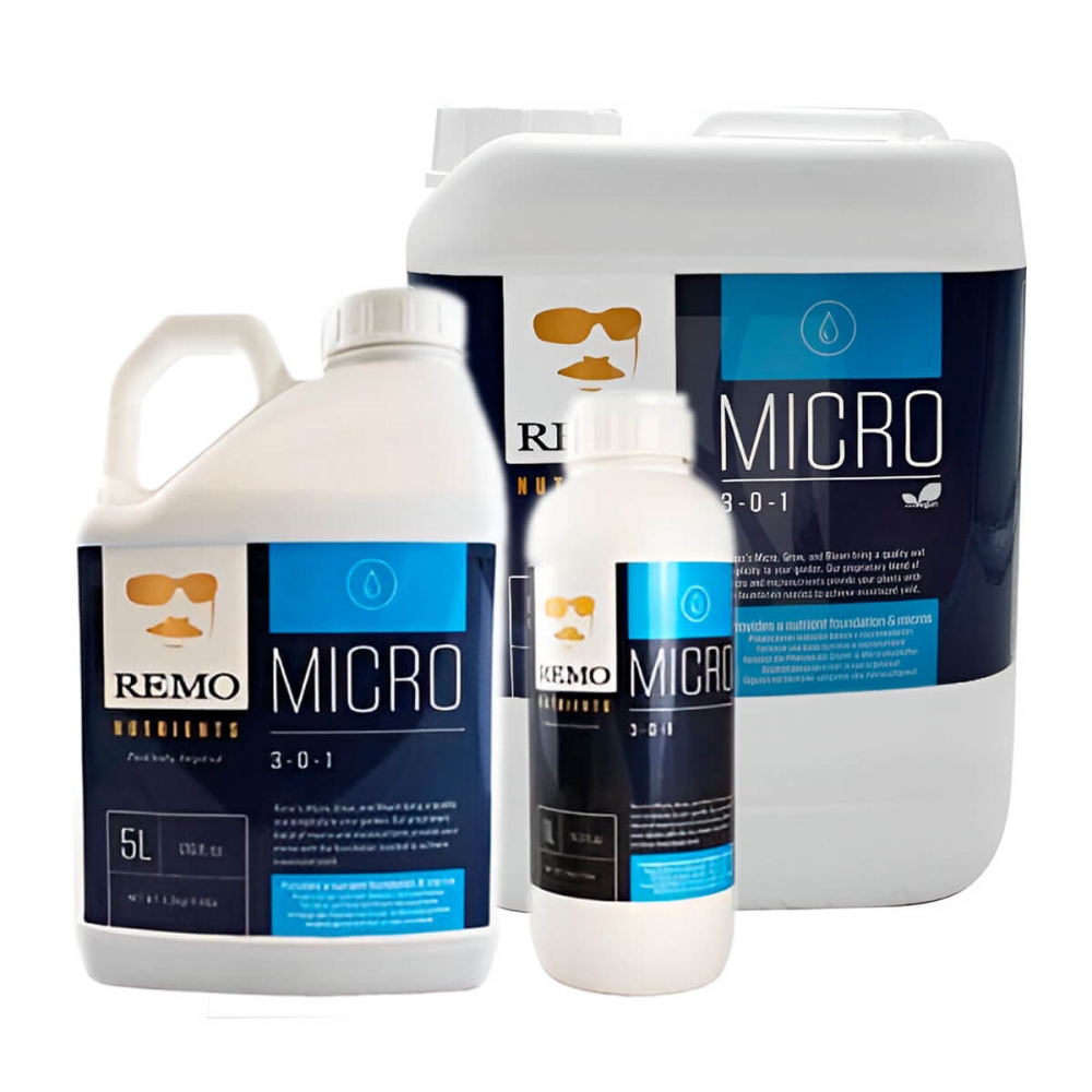 MICRO REMO diferentes envases.