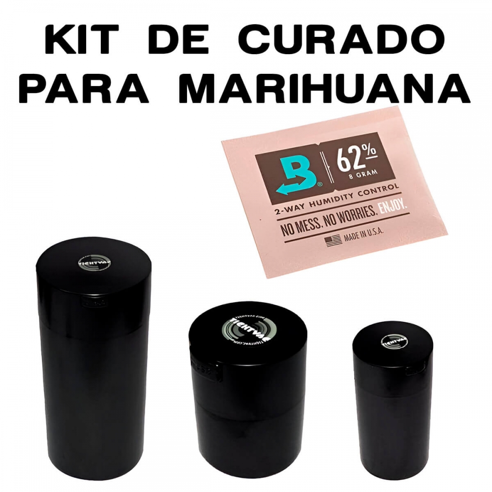 KIT DE CURADO para flores de marihuana.