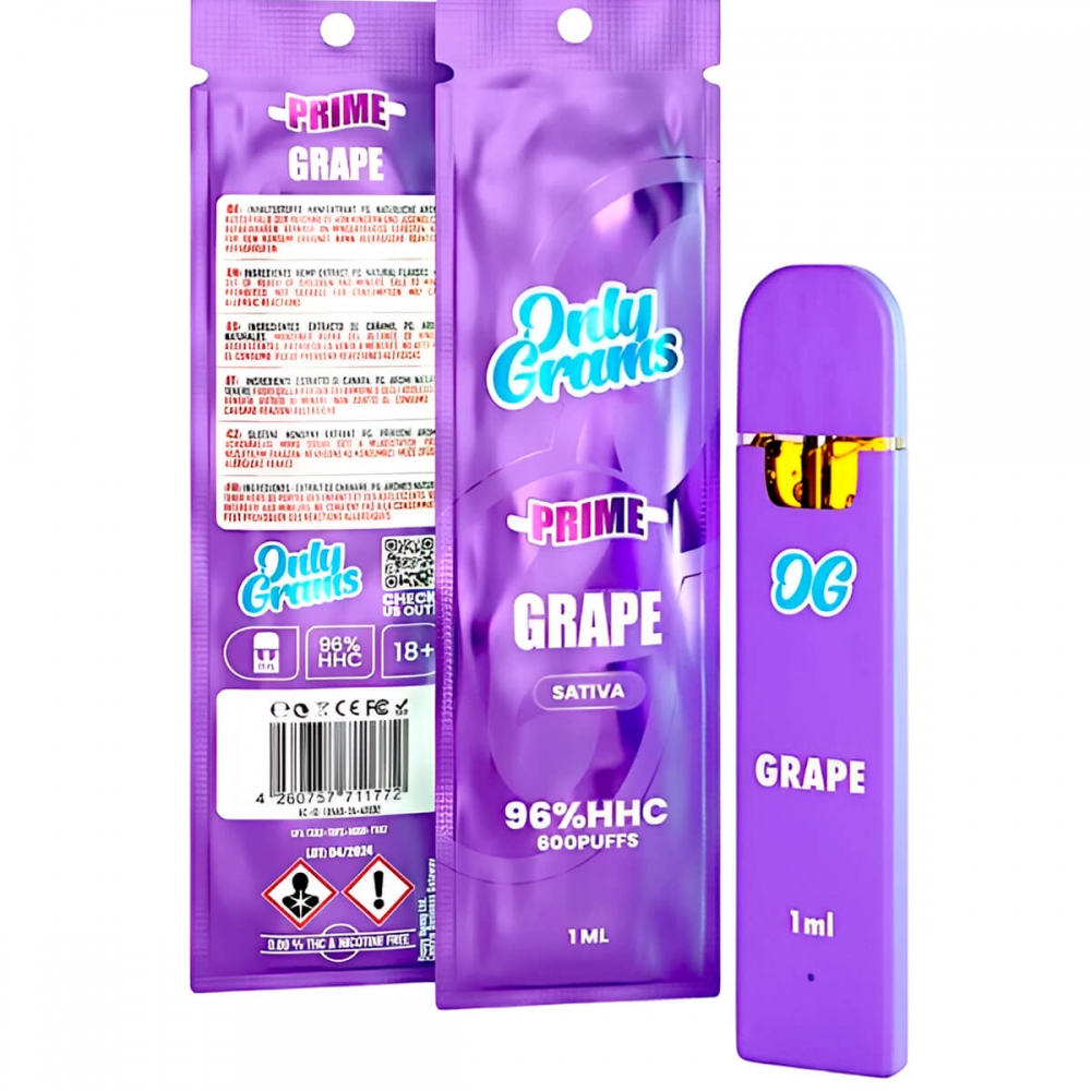 Vape HHC 96% 1ML Grape  (Onlygrams)