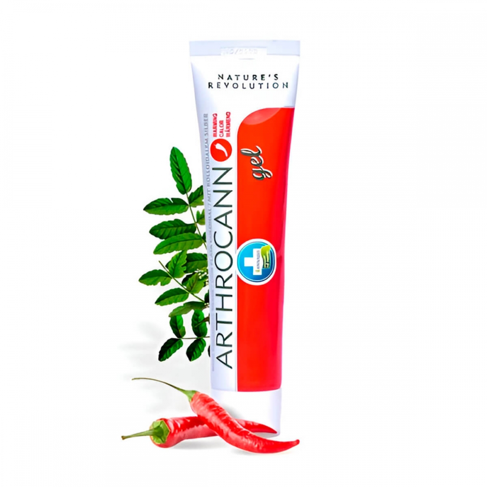 Arthrocann Warming Gel (Annabis) efecto calor.