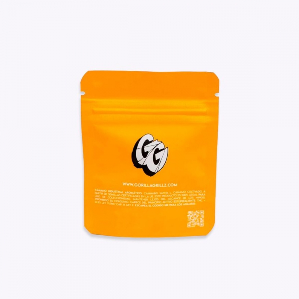 POLEN GG HASH BUBBLE CREAM CBD (Gorilla Grillz) trasera.