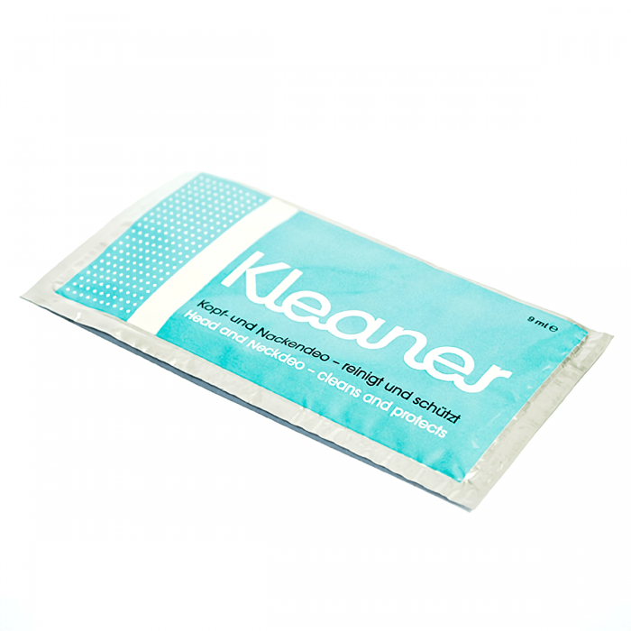 Toallita KLEANER 9ml Limpiador de toxinas para la piel.