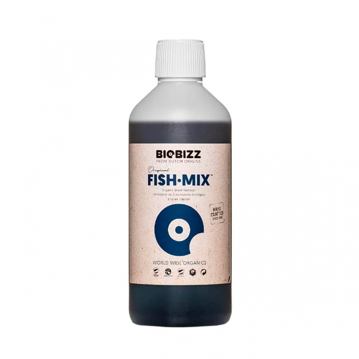 Fish Mix  - Abono orgánico de crecimiento para marihuana. Envase de 500ml.